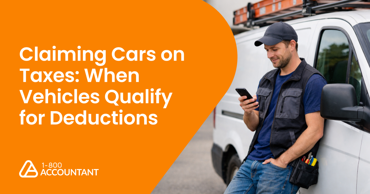 If I Bought a Car, Can I Claim It on My Taxes?