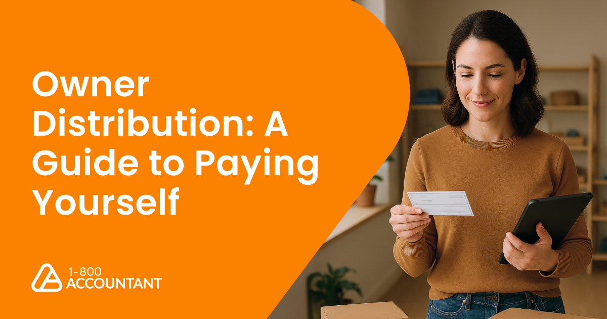 Owner Distribution: A Guide to Paying Yourself