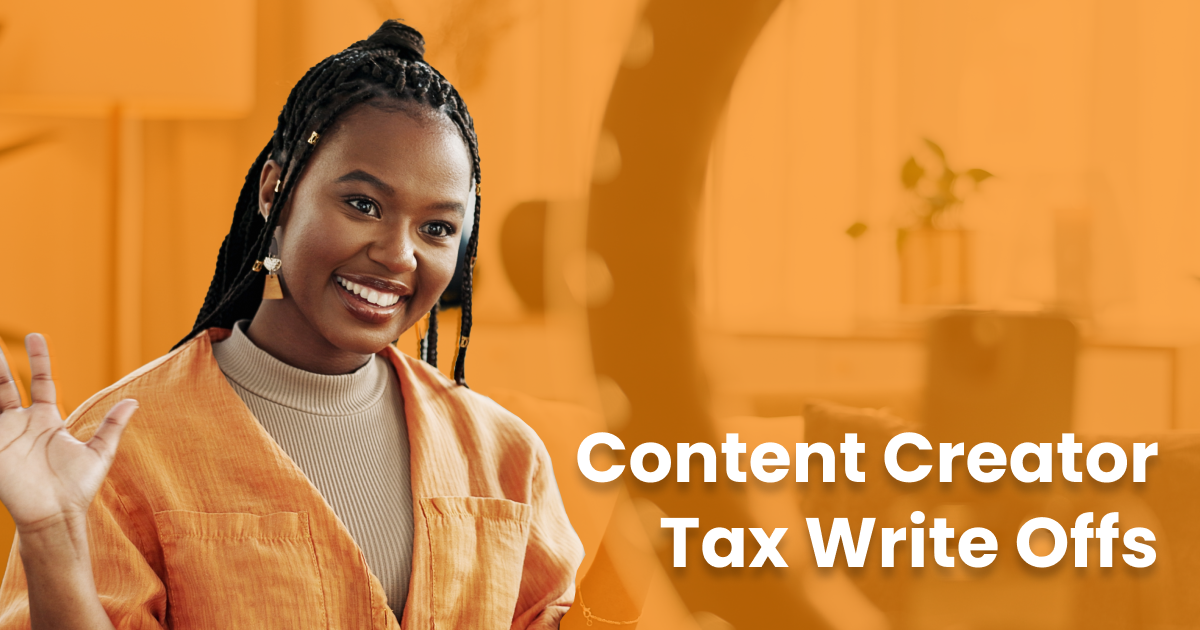 7 Tax Write-Offs for Content Creators to Pay Lower Taxes