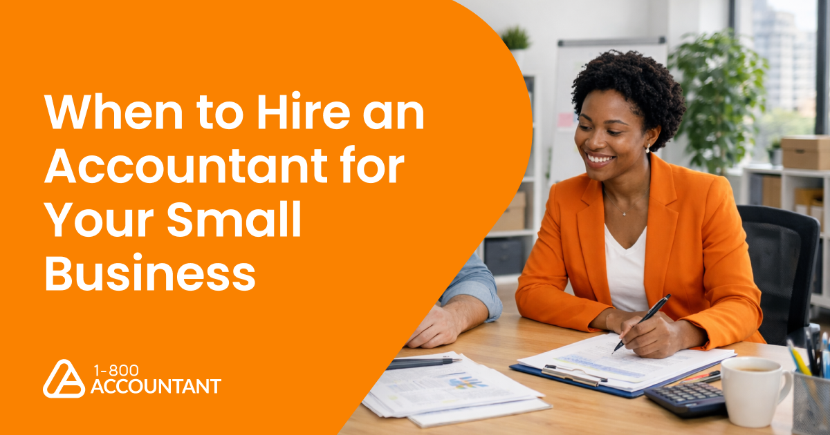 When to Hire an Accountant for Your Small Business