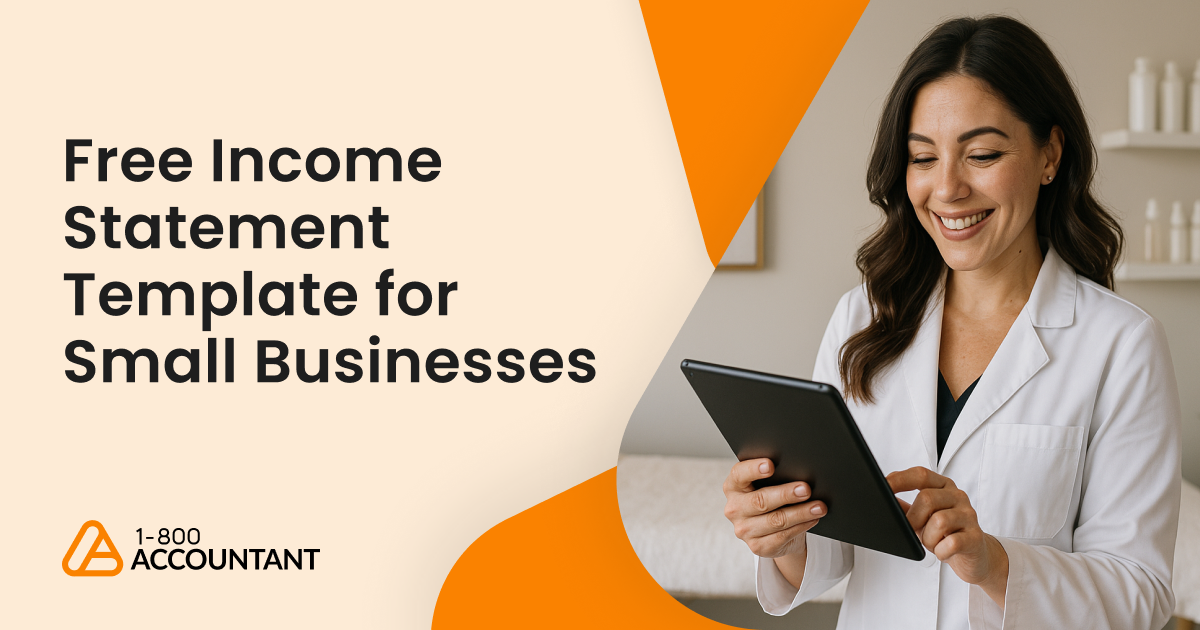 Free Income Statement Template for Small Businesses