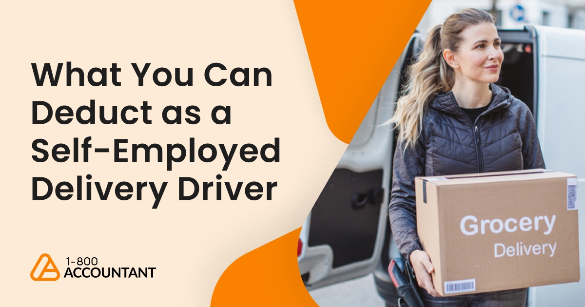 Self-Employed Delivery Driver Expenses: What You Can Deduct