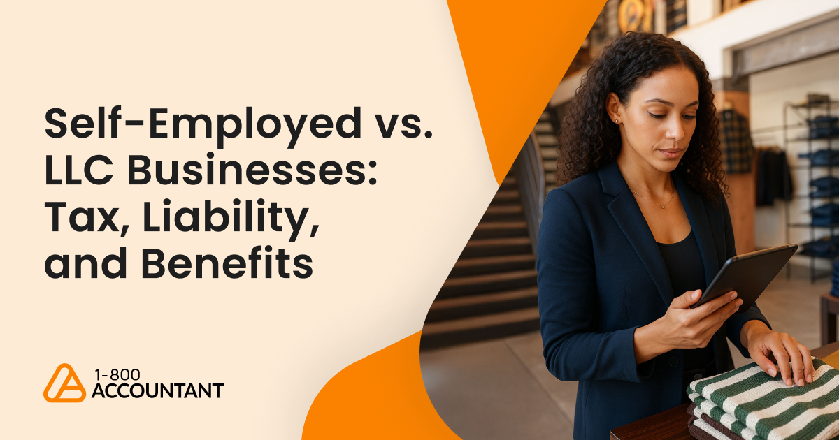 Self-Employed vs. LLC: Taxes, Liability, Costs (2025)