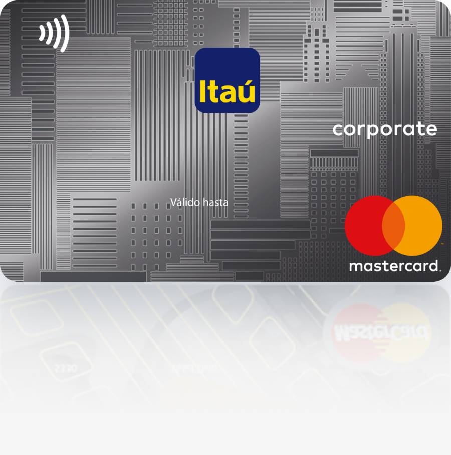 Tarjeta Mastercard Corporate Itau Empresas Show