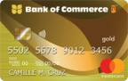 Bank of Commerce Gold Mastercard