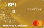 BPI Gold Rewards Card