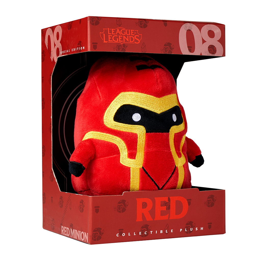 LOL League of Legends Red Minion Figure Set #016 Official Riot Store Goods