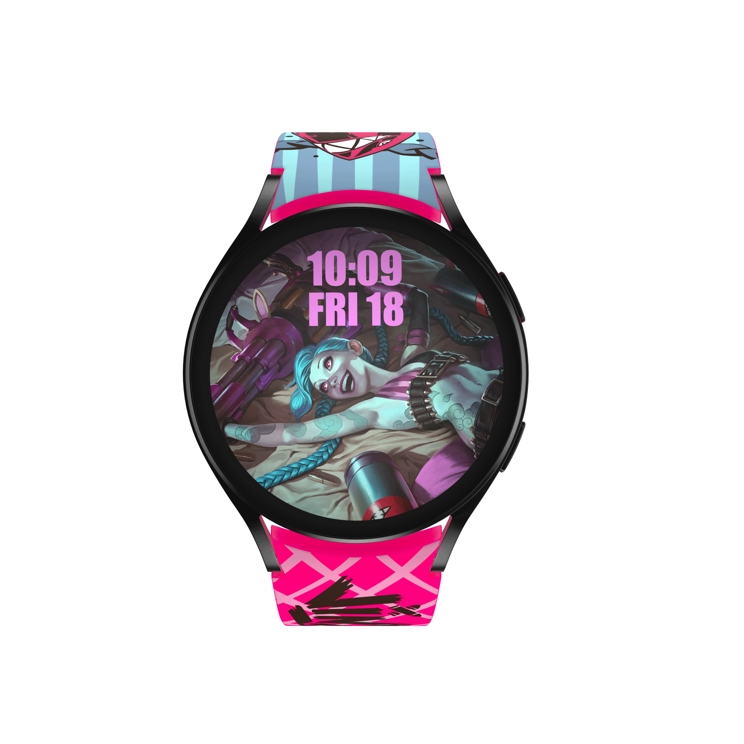 MobyFox League of Legends - Jinx Graffiti Smartwatch Band | Officially Licensed