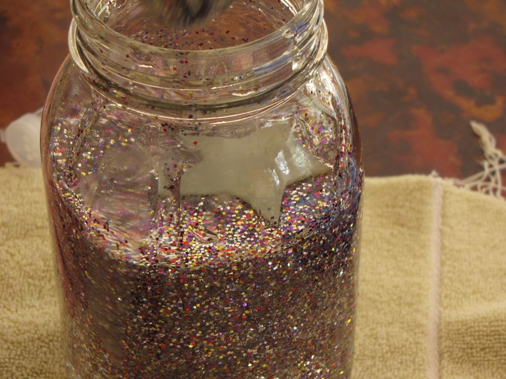 Glitter Star Jars DIY for Beginners KiwiCo