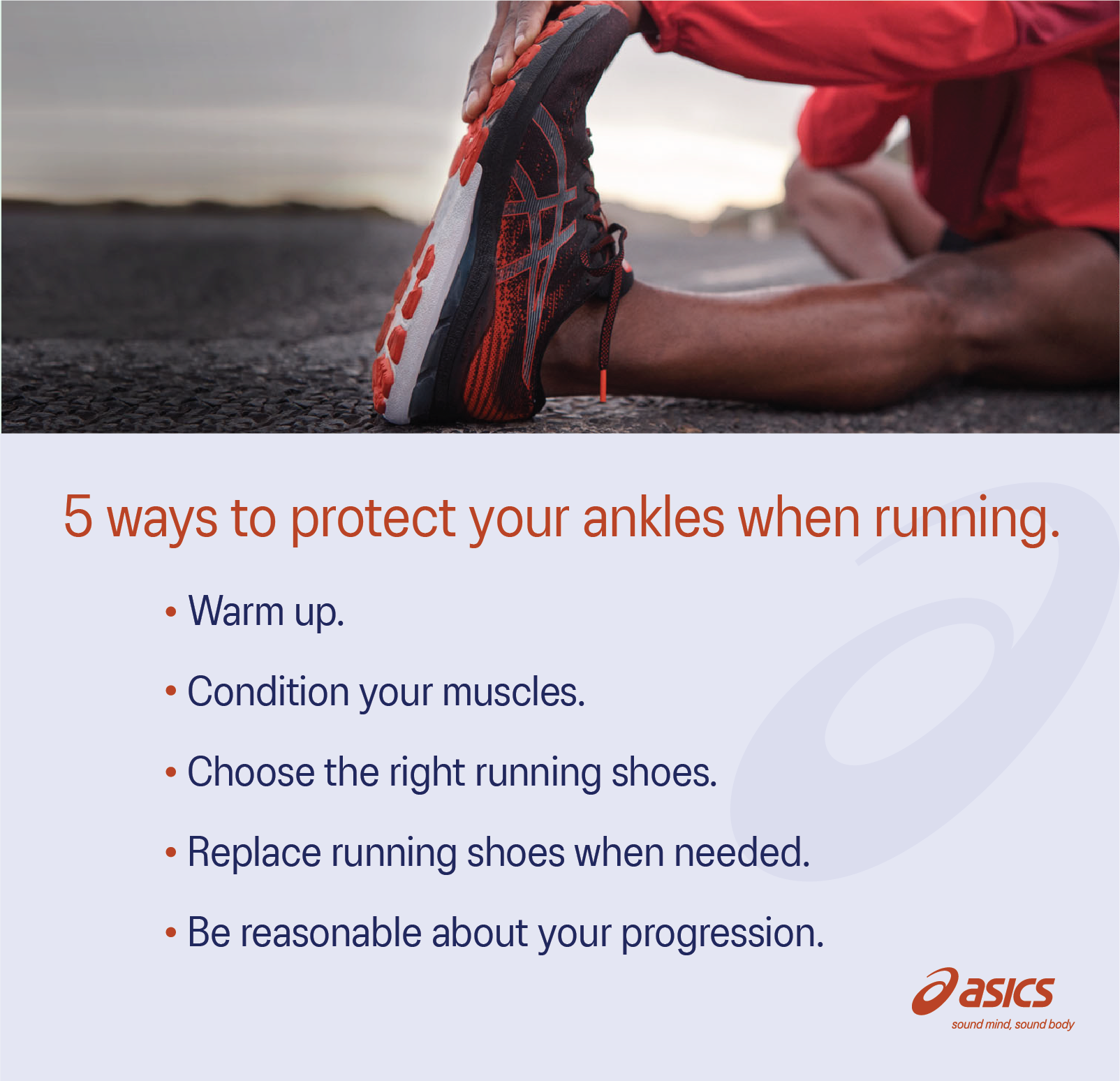 5 ways to protect your ankles when running