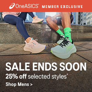 ASICS Sale. 25% OFF SELECTED STYLES* 