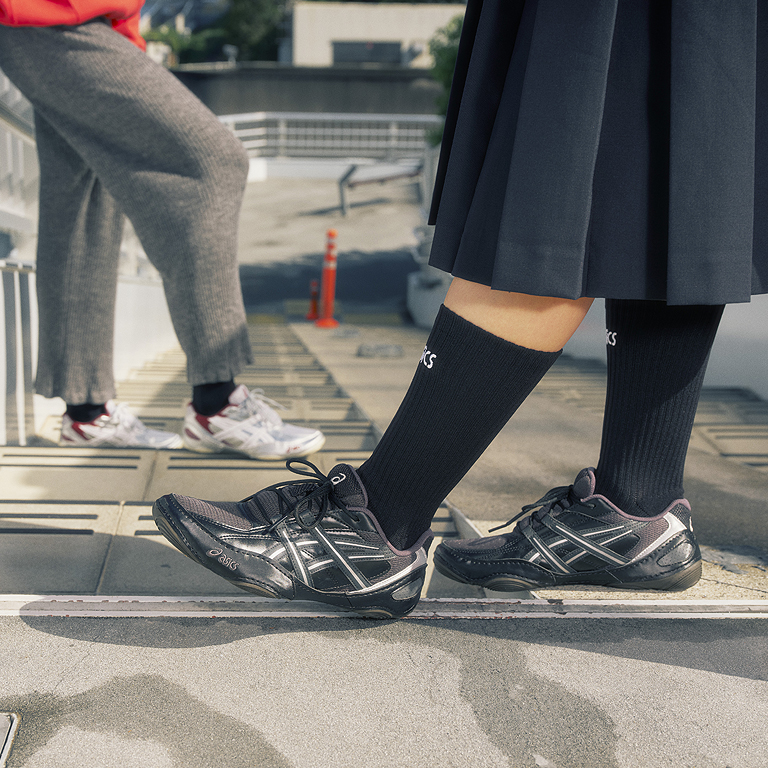 HYPERSYNC Inspired by archived wrestling and track & field footwear