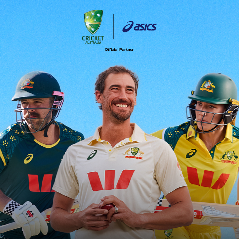 Support with pride in the Official Cricket Australia replica range.​