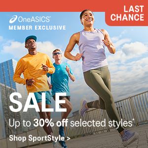 ASICS Sale. Up to 30% off selected styles*