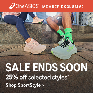 ASICS Sale. 25% OFF SELECTED STYLES* ​