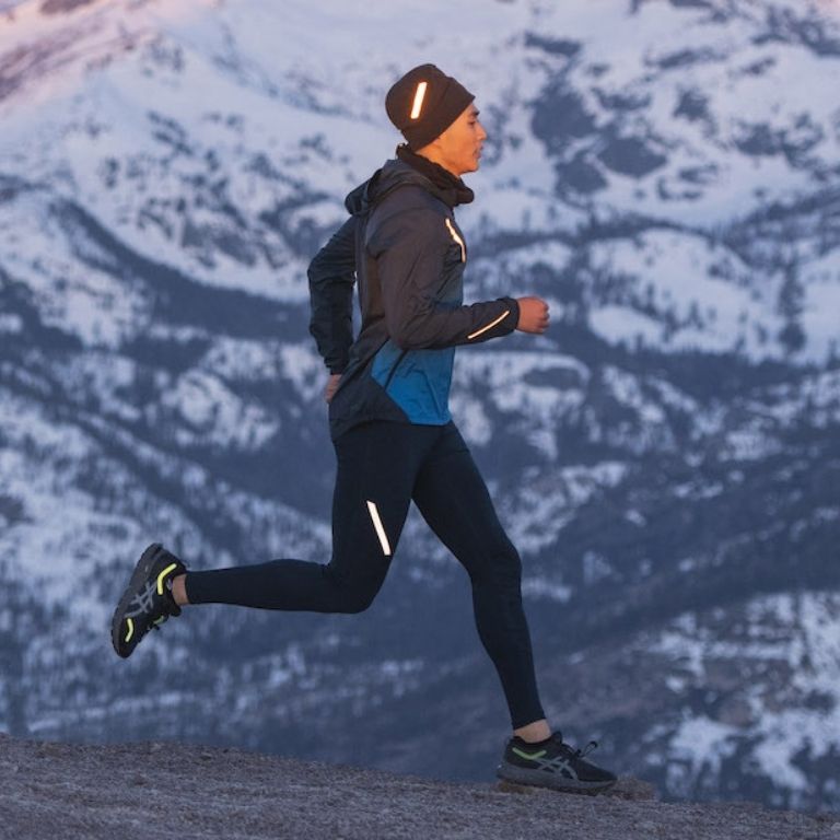 winter running in the cold