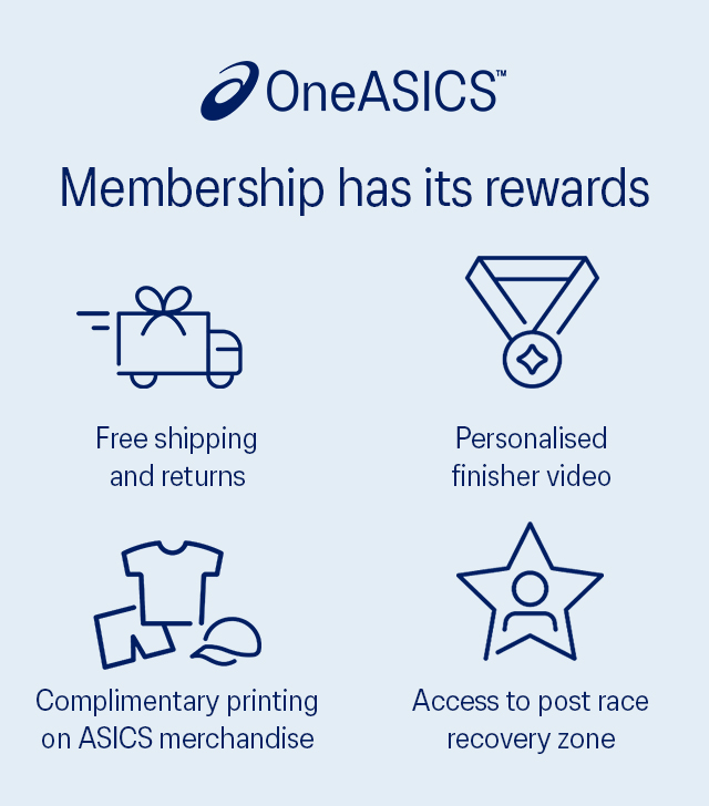 OneASICS Member Benefits