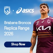 Shop ASICS Brisbane Broncos 2026 Range