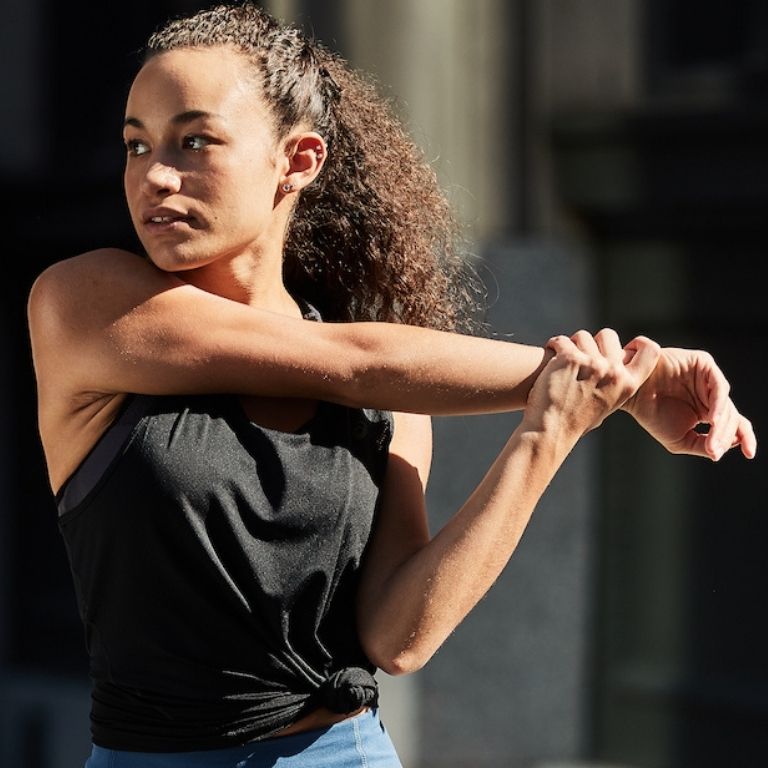 warm up before running