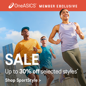 ASICS Sale. Up to 30% off selected styles*