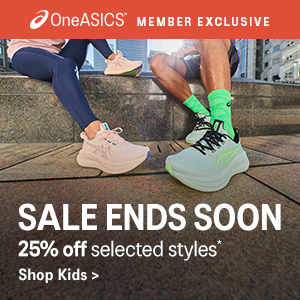 ASICS Sale. 25% OFF SELECTED STYLES* ​
