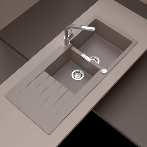 Lavaplatos sobrepuestos