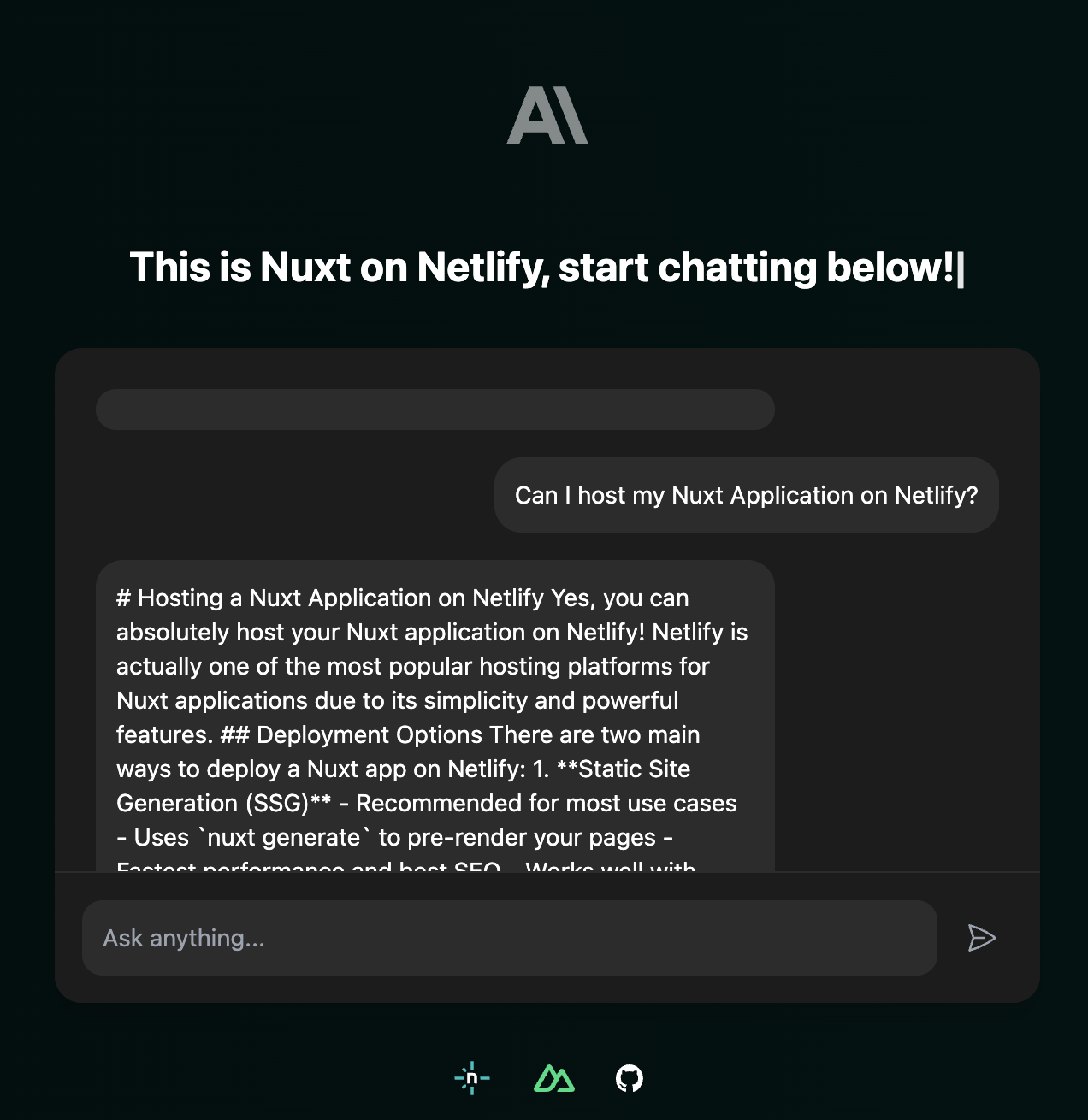 Nuxt Chat App With Anthropic
