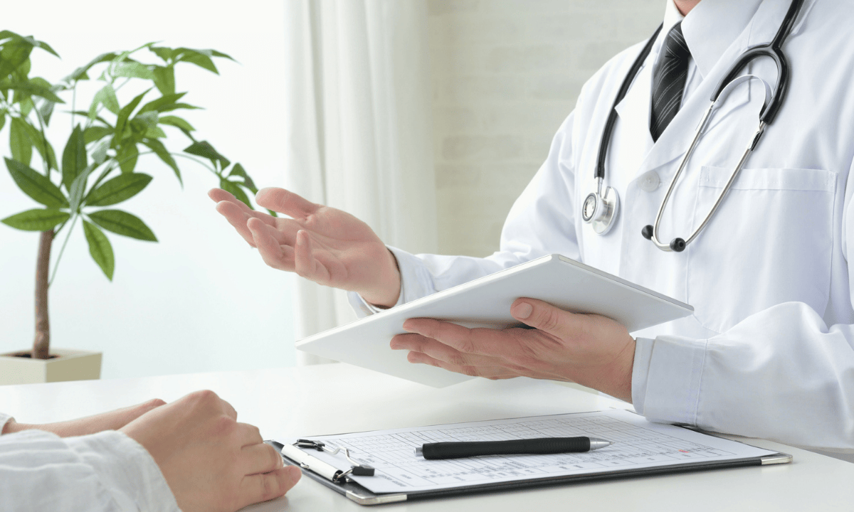 image of doctor consultation