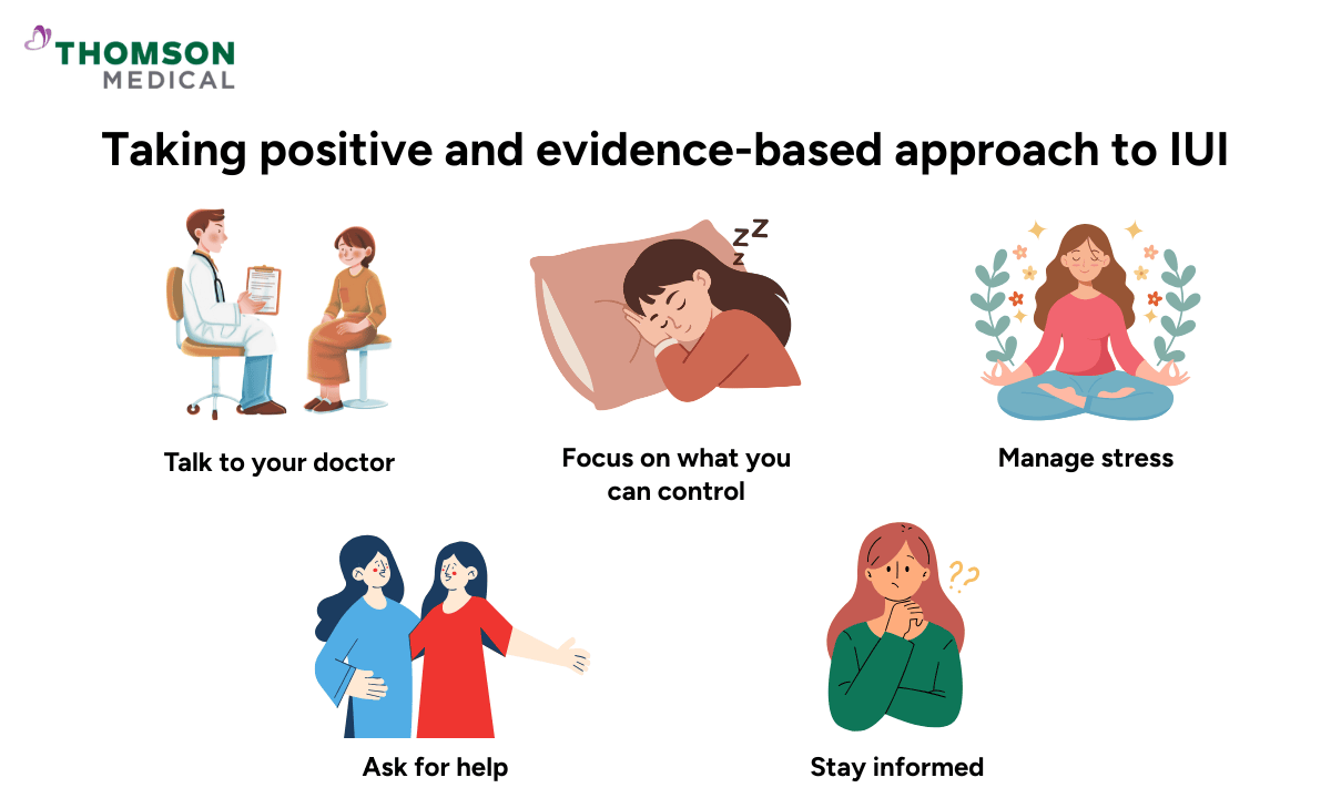illustration of tips two-week wait