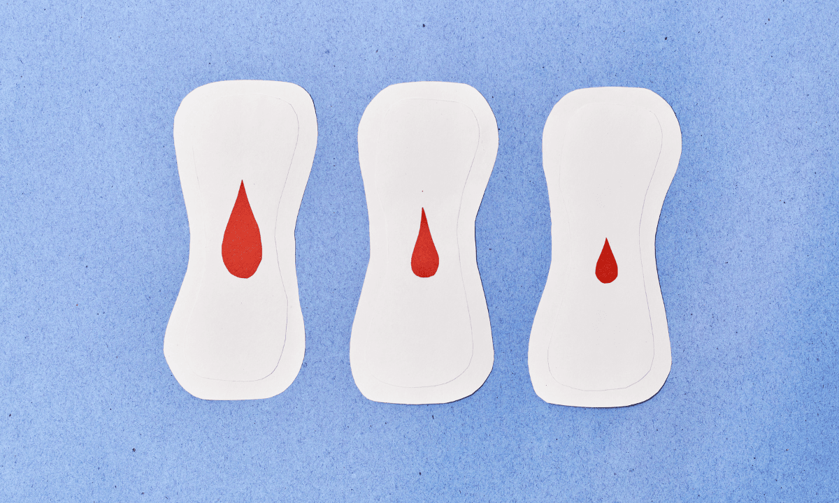 image of sanitary pads