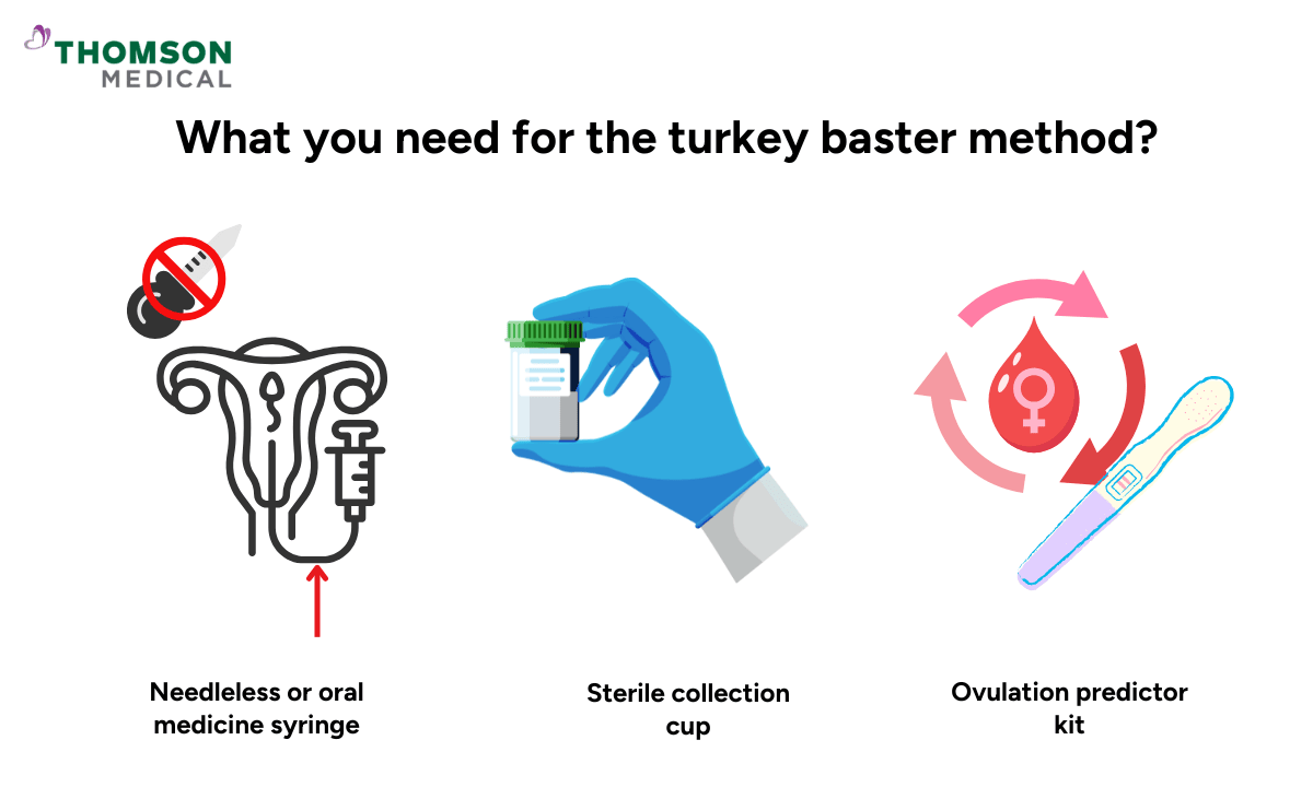 What you need in turkey baster method?