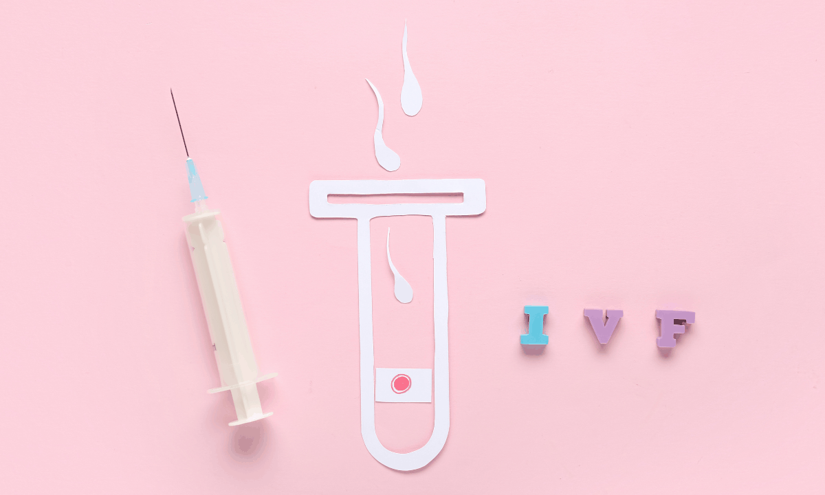 Illustration of in vitro fertilisation