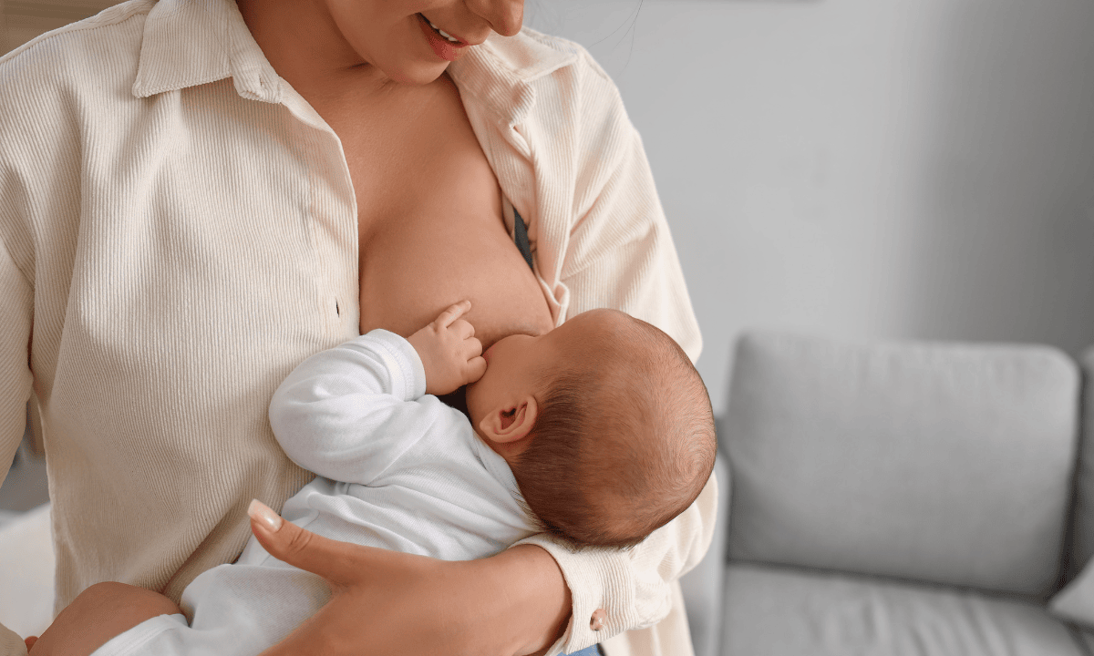illustration of breastfeeding