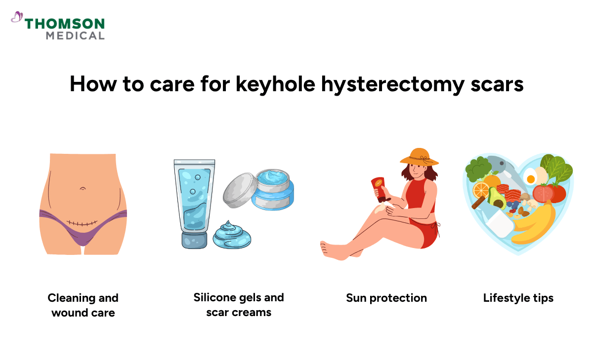 how-to-care-for-keyhole-hysterectomy-scars