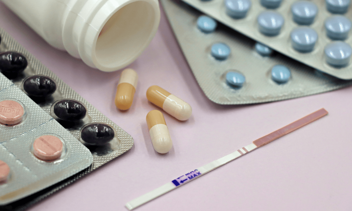 image illustration of fertility medications