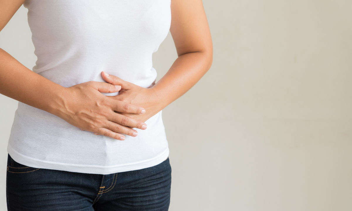 Illustration of bloating