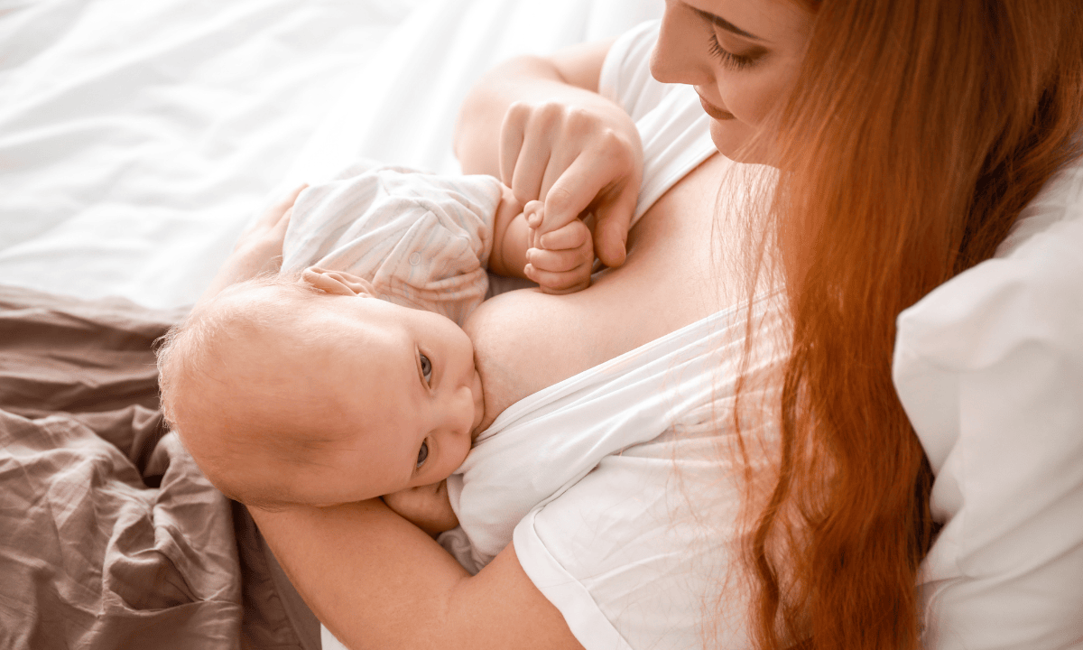 Illustration of how a good latch looks like