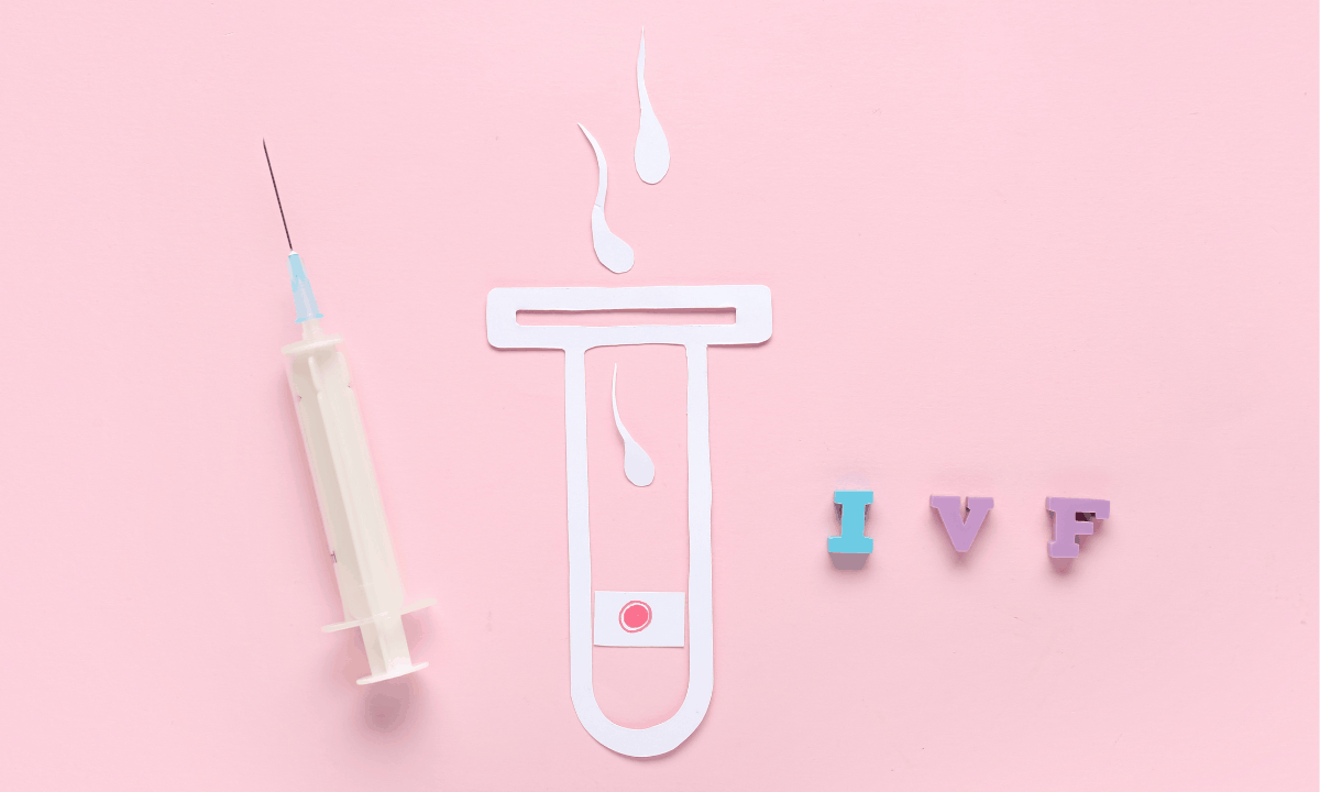 Illustration of in vitro fertilisation