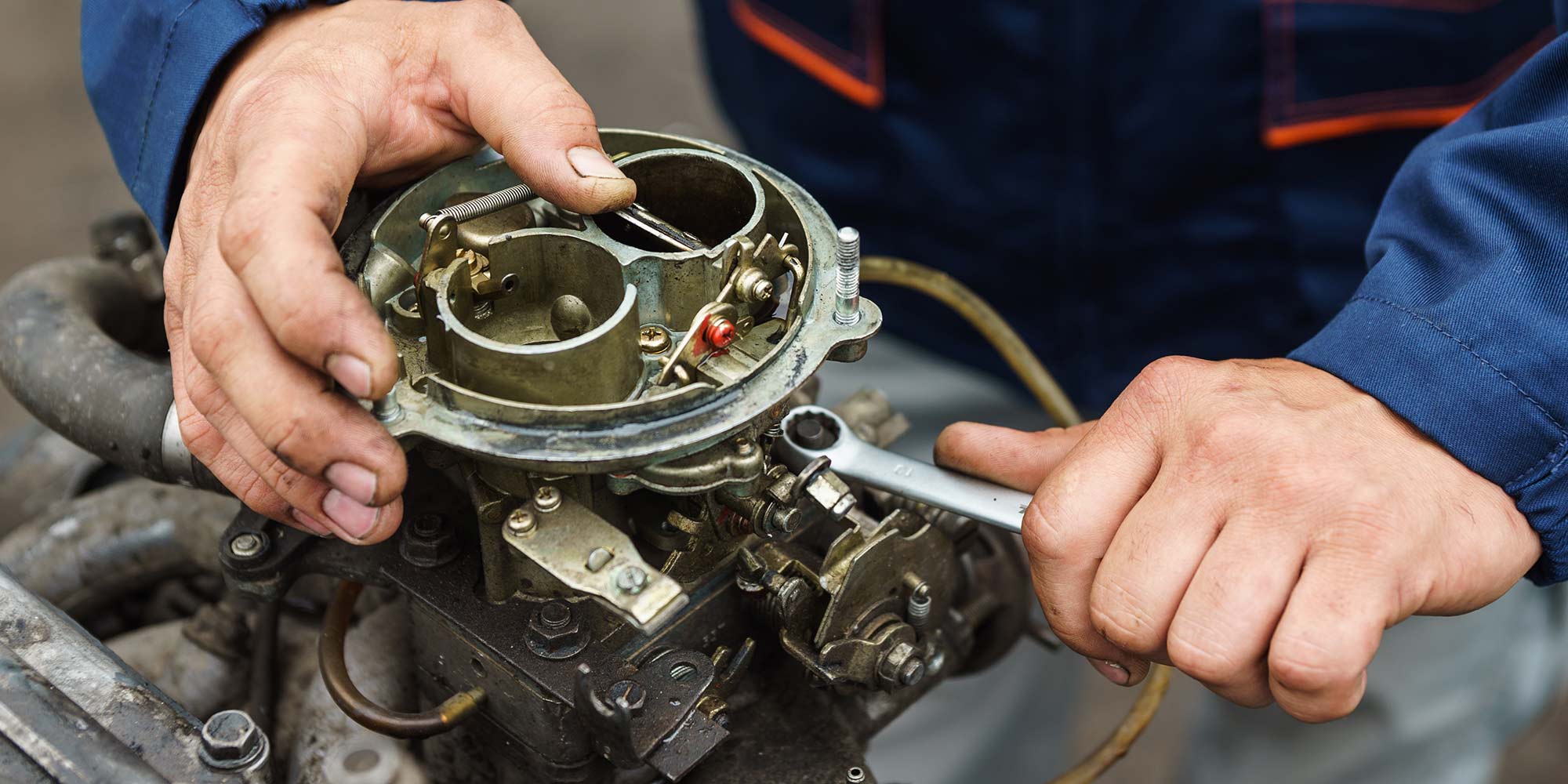 Carburetor in car discount