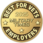 2025 Best for Vets Employer medal
