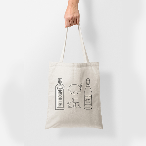 Gin and Tonic Tote bag 