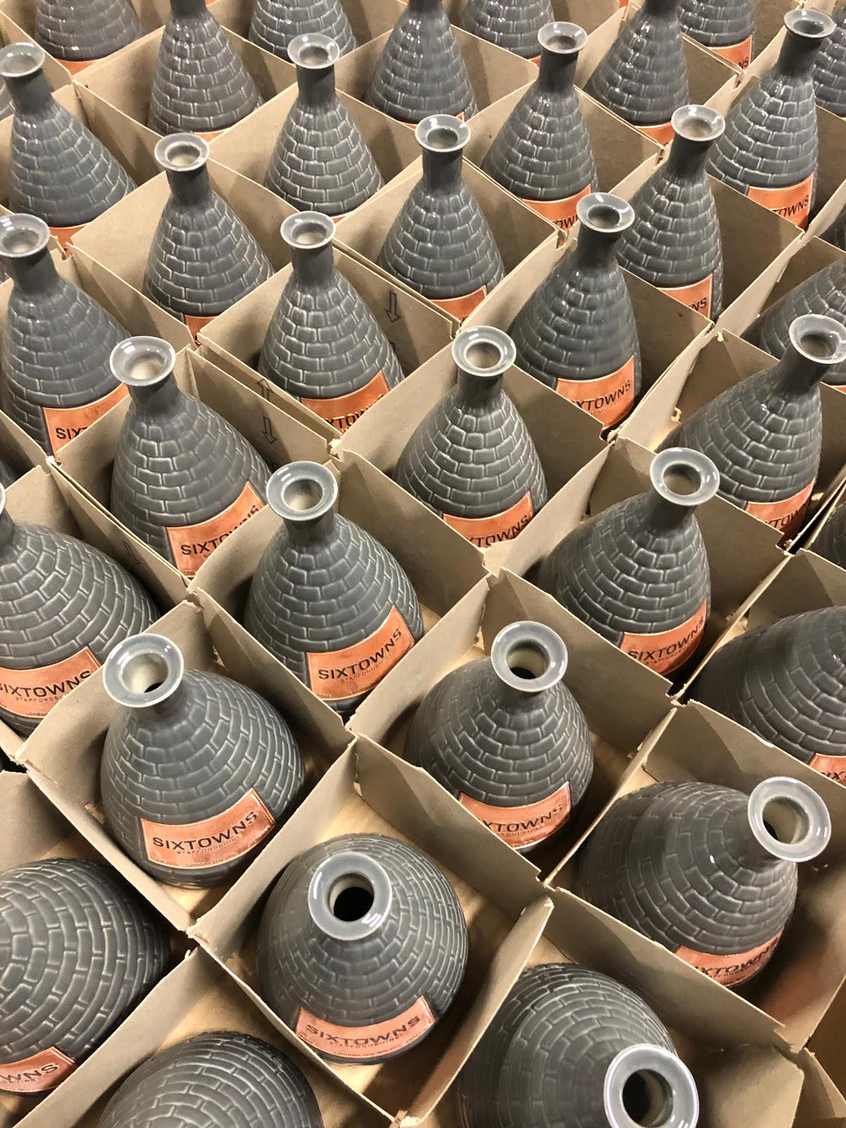 Bottles ready to be filled