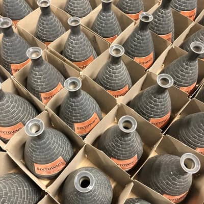 Bottles ready to be filled