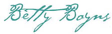 Betty Boyns logo