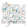 Gem Pang Illustration logo