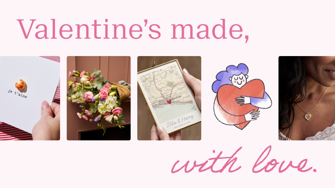 valentine's day collage