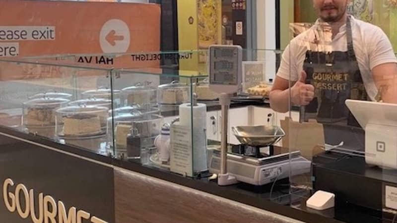 Gourmet Dessert LTD kiosk The Mall Luton