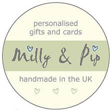 milly and pip gifts and cards logo