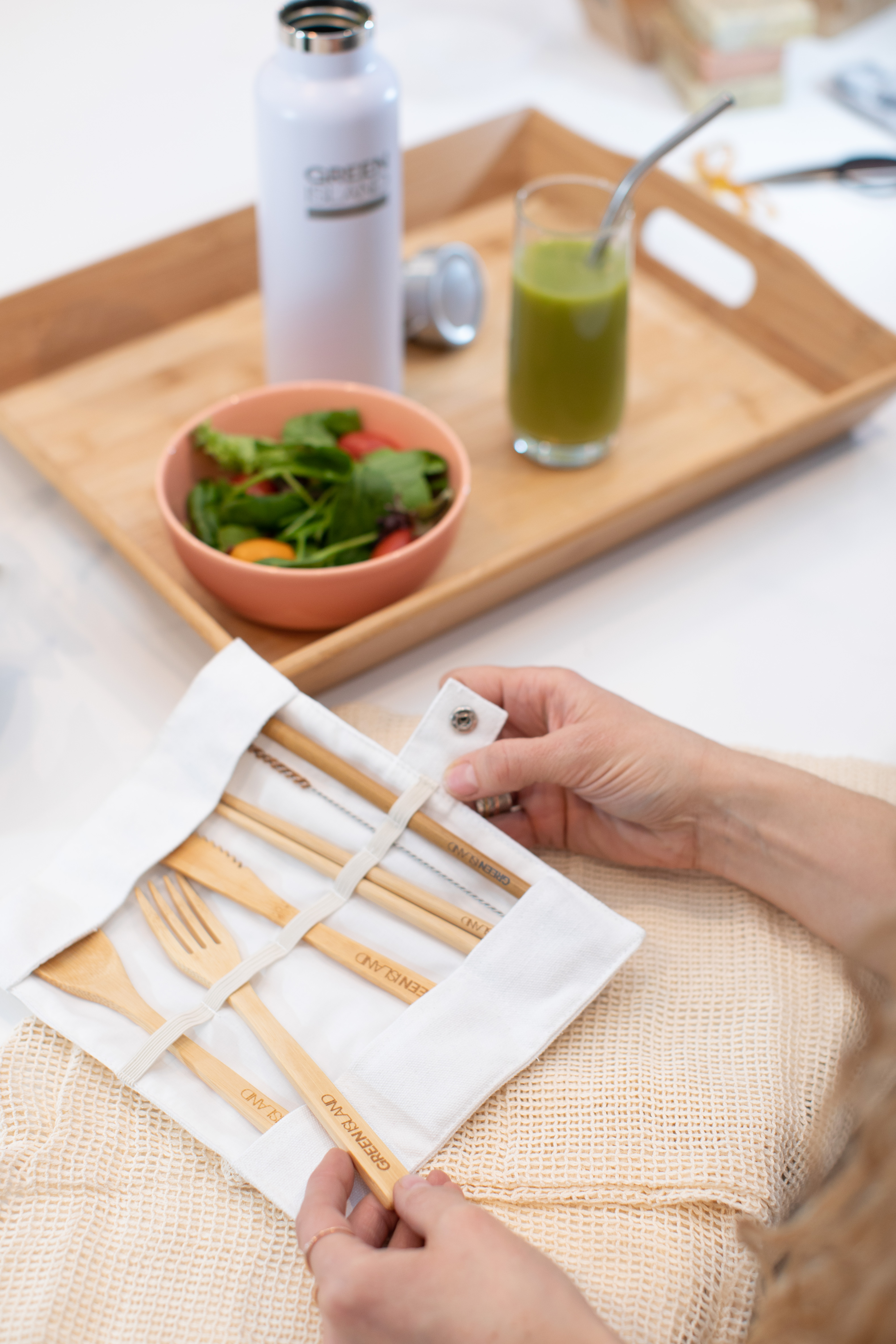 Bamboo Cutlery Set