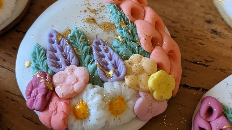 Ready for a day of baking at Pink Door Baking Co